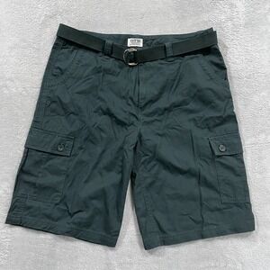 Vintage OTB One Tough Brand Shorts Mens 38 Cargo Belted Outdoors Hiking Trails